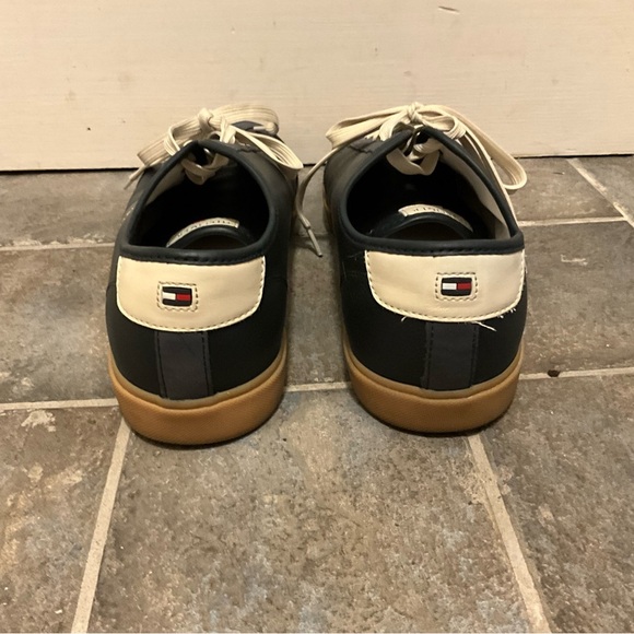 Tommy Hilfiger Black and White Sneakers - Picture 3 of 7